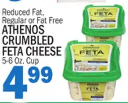 Bravo Supermarkets ATHENOS CRUMBLED FETA CHEESE offer