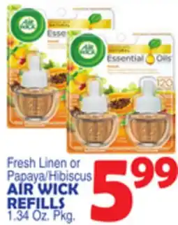 Bravo Supermarkets AIR WICK REFILLS offer