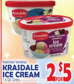 Bravo Supermarkets KRASDALE ICE CREAM offer