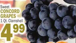 Bravo Supermarkets CONCORD GRAPES offer