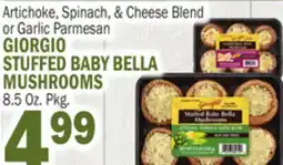Bravo Supermarkets GIORGIO STUFFED BABY BELLA MUSHROOMS offer