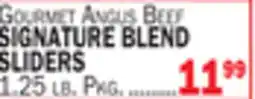 Bravo Supermarkets SIGNATURE BLEND SLIDERS offer