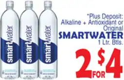Bravo Supermarkets SMARTWATER offer