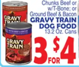 Bravo Supermarkets GRAVY TRAIN DOG FOOD offer