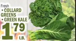 Bravo Supermarkets COLLARD GREENS, GREEN KALE offer