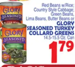Bravo Supermarkets GLORY SEASONED TURKEY COLLARD GREENS offer
