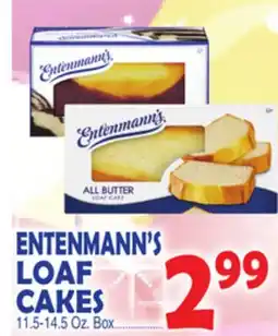Bravo Supermarkets ENTENMANN'S LOAF CAKES offer