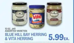 Kings Food Markets BLUE HILL BAY HERRING & VITA HERRING offer
