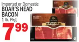 Bravo Supermarkets BOAR'S HEAD BACON offer