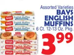 Bravo Supermarkets BAYS ENGLISH MUFFINS offer