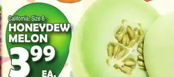 Bravo Supermarkets HONEYDEW MELON offer