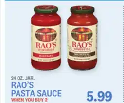 Kings Food Markets RAO'S PASTA SAUCE offer