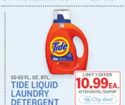 Kings Food Markets TIDE LIQUID LAUNDRY DETERGENT offer