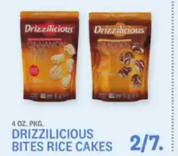Kings Food Markets DRIZZILICIOUS BITES RICE CAKES offer