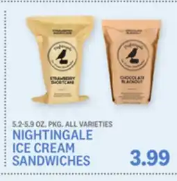 Kings Food Markets NIGHTINGALE ICE CREAM SANDWICHES offer