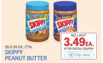 Kings Food Markets SKIPPY PEANUT BUTTER offer