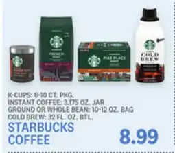 Kings Food Markets STARBUCKS COFFEE offer