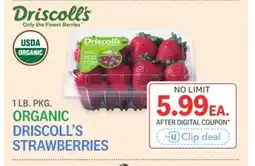 Kings Food Markets ORGANIC DRISCOLL'S STRAWBERRIES offer
