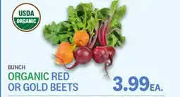 Kings Food Markets ORGANIC RED OR GOLD BEETS offer