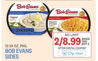 Kings Food Markets BOB EVANS SIDES offer