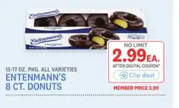 Kings Food Markets ENTENMANN'S 8 CT. DONUTS offer