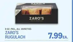 Kings Food Markets ZARO'S RUGULACH offer