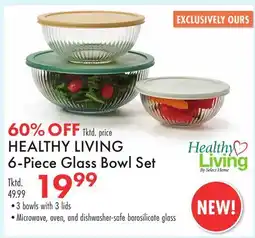 Boscov's HEALTHY LIVING 6-Piece Glass Bowl Set offer