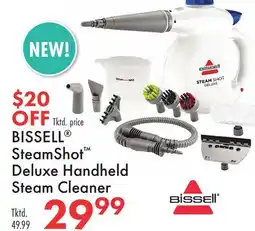 Boscov's BISSELL SteamShot Deluxe Handheld Steam Cleaner offer