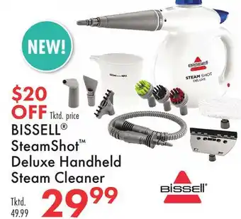 Boscov's BISSELL SteamShot Deluxe Handheld Steam Cleaner offer