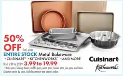 Boscov's ENTIRE STOCK Metal Bakeware offer