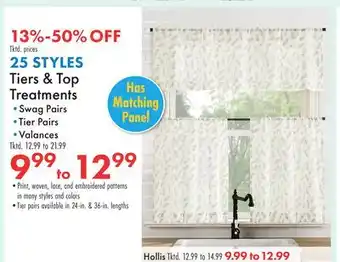 Boscov's Tiers & Top Treatments offer