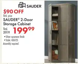 Boscov's SAUDER 2-Door Storage Cabinet offer