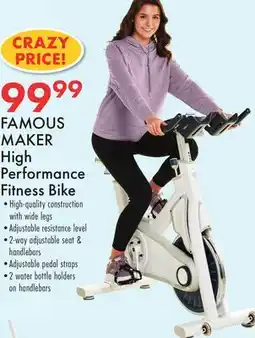 Boscov's FAMOUS MAKER High Performance Fitness Bike offer