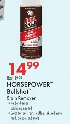 Boscov's HORSEPOWER Bullshot Stain Remover offer