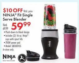 Boscov's NINJA Fit Single Serve Blender offer