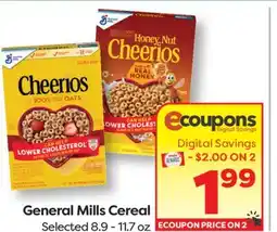 Weis Markets General Mills Cereal offer
