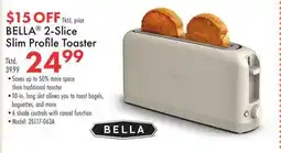 Boscov's BELLA 2-Slice Slim offer