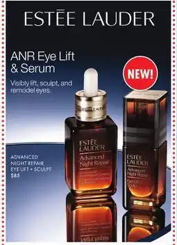 Boscov's ESTEE LAUDER ANR EYE LIFT & SERUM offer