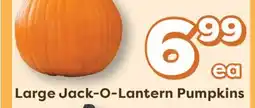 Weis Markets Large Jack-O-Lantern Pumpkins offer