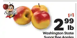 Weis Markets Washington State Sugar Bee Apples offer
