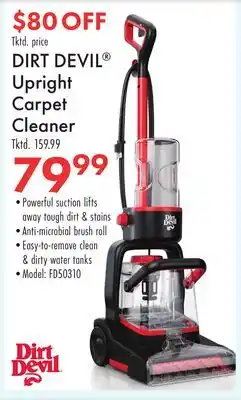 Boscov's DIRT DEVIL Upright Carpet Cleaner offer