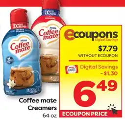 Weis Markets Coffee mate Creamers offer