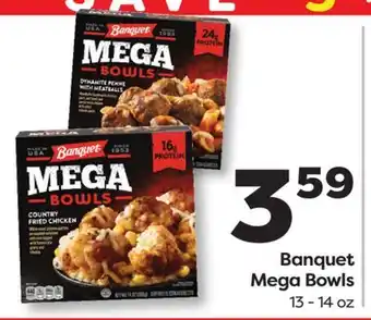Weis Markets Banquet Mega Bowls offer