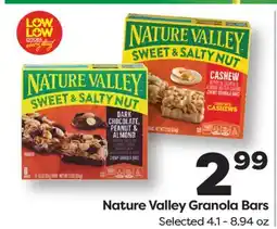 Weis Markets Nature Valley Granola Bars offer
