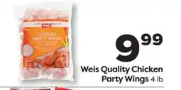 Weis Markets Weis Quality Chicken Party Wings offer