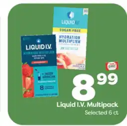 Weis Markets Liquid I. V. Multipack offer
