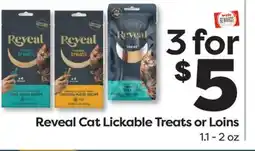Weis Markets Reveal Cat Lickable Treats or Loins offer