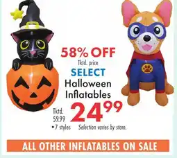Boscov's Halloween Inflatables offer