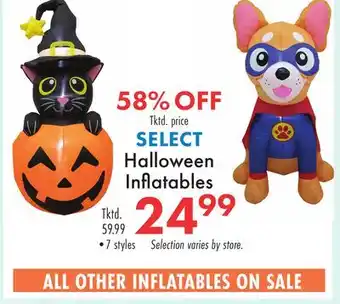Boscov's Halloween Inflatables offer