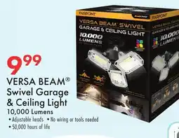 Boscov's VERSA BEAM Swivel Garage & Ceiling Light offer